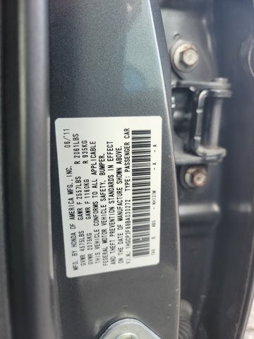 2011 Honda Accord Sdn EX-L