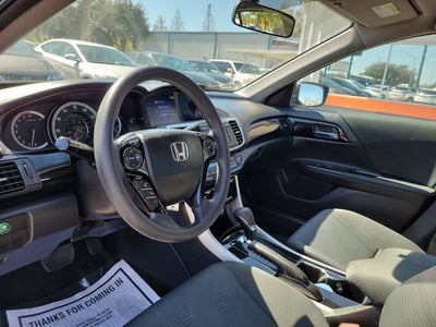 2016 Honda Accord Sedan LX