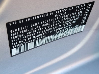 2015 Volkswagen Jetta Base