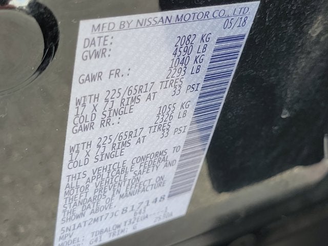 2018 Nissan Rogue SV