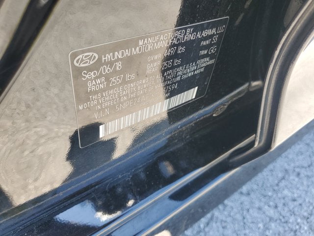 2019 Hyundai Sonata SE