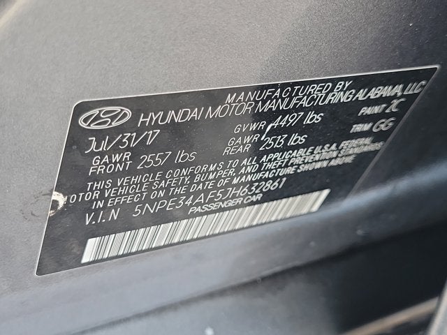 2018 Hyundai Sonata SEL