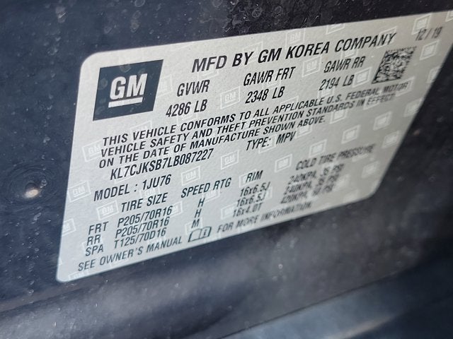 2020 Chevrolet Trax LS